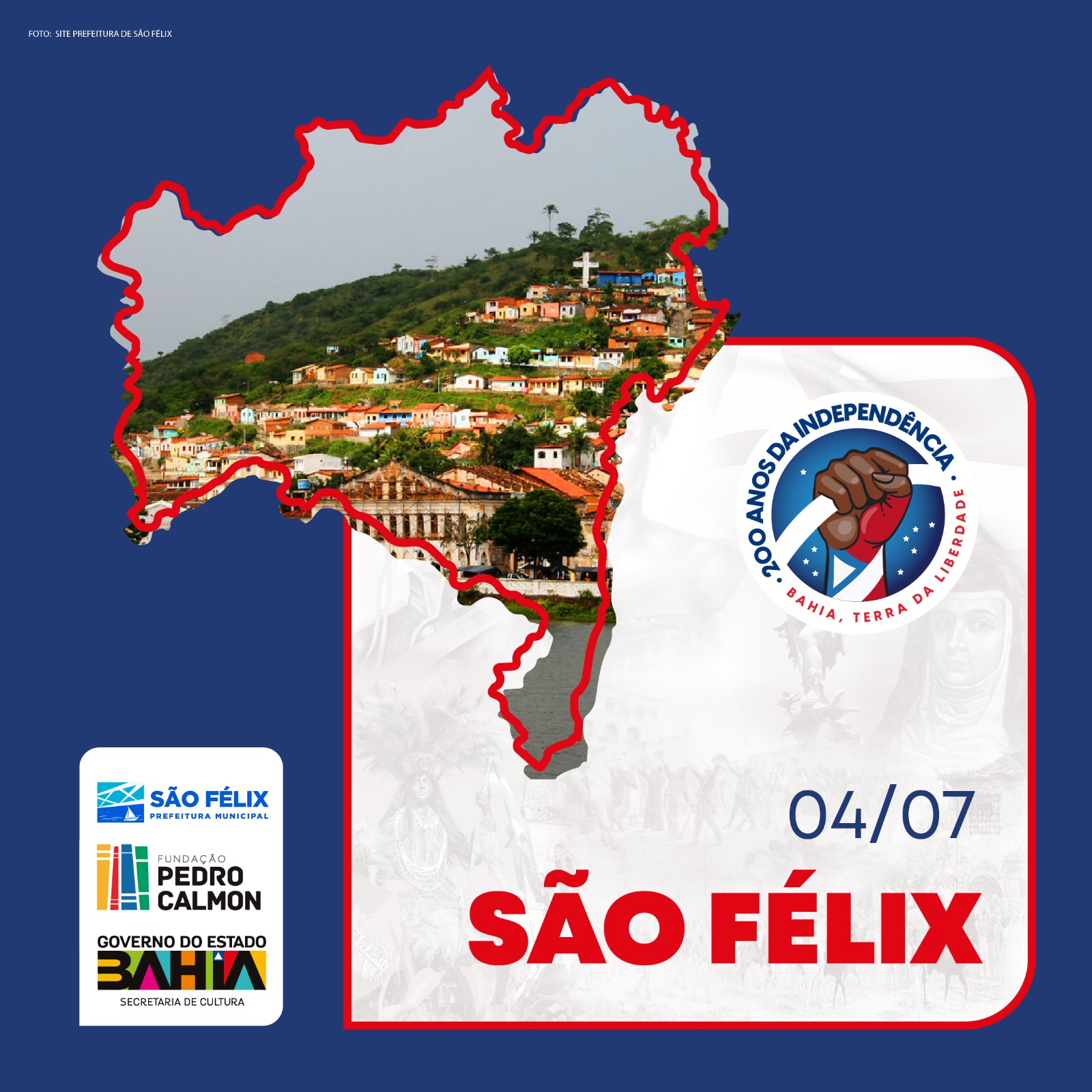 São Félix recebe o projeto Bahia: Memórias de Lutas e Liberdades